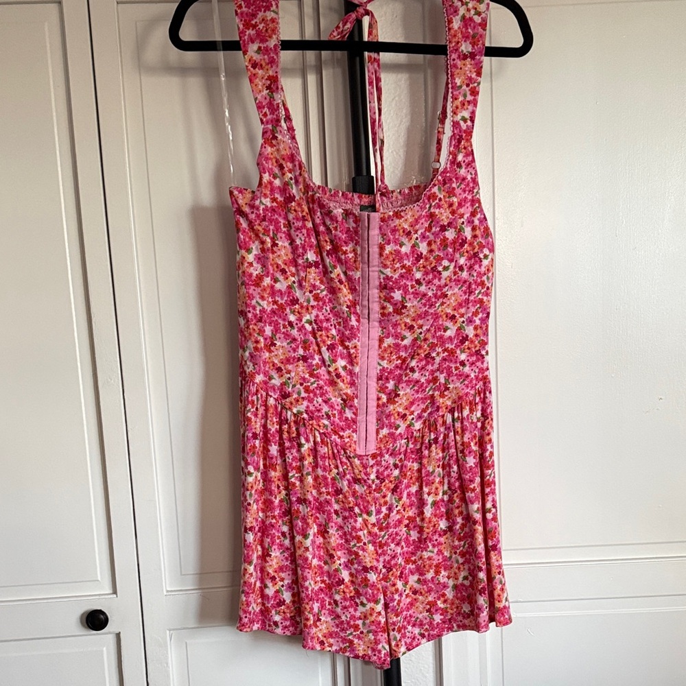 NWT Wild Fable Romper with Corset Front